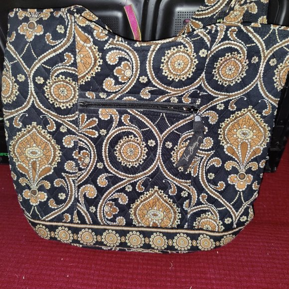 Retired Vera Bradley Caffe Latte Shoulder Bag - Picture 2 of 4
